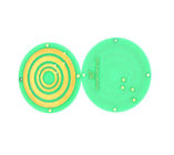 Δαχτυλίδι ολίσθησης τηγανιτών δύο κυκλωμάτων δύο σήμα 380VAC για την κίνηση του μέσου συστήματος