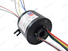 See Why Choose Industry Slip Ring with 7 circuits Electric power 20A current and through hole