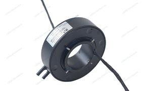 Pancake Slip Ring με Through Hole και Power