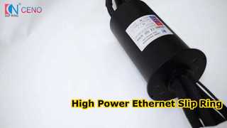 Λύση Ethernet υψηλής ισχύος Hybrid Slip Ring