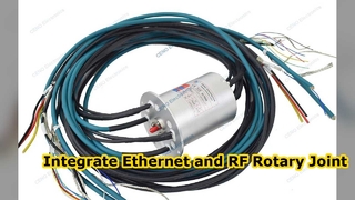 Ενσωματώστε το σήμα Ethernet και τον περιστροφικό σύνδεσμο RF