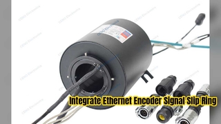 Ενσωματώστε το σήμα Ethernet και Encoder Slip Ring