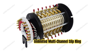 Περιστροφή 360 δακτυλίου ολίσθησης CENO High Current Through Bore