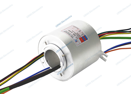 Το δαχτυλίδι ολίσθησης Ethernet cOem/μεγαμπίτ ODM μέσω της τρύπας 50mm συνδύασε τον ηλεκτρικό στροφέα
