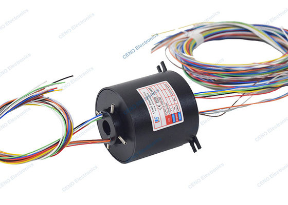 3000rpm δαχτυλίδι ολίσθησης υψηλής ταχύτητας με μέσω της τρύπας για τη βιομηχανική εφαρμογή