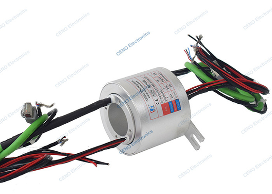 Χαμηλή θερμοκρασία 100m Ethernet Rotary Joint Αλουμινίου