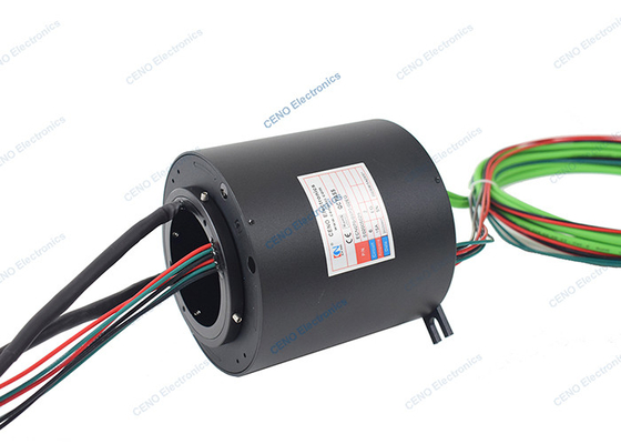 Ενσωματώστε ισχύ Gigabit Ethernet Slip Ring Προσαρμοσμένο για τη βιομηχανία αυτόματο σύστημα