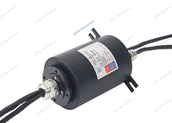 Ενσωματώστε Servo Encoder Slip Ring με υδατοασθενή IP65 για μηχανή CNC
