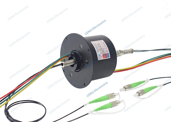2 SM Rotary Fiber Optic Joint με 3 κυκλώματα