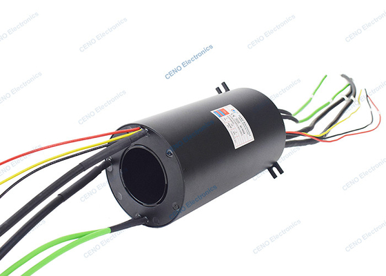 2 κανάλια Gigabit Ethernet σήμα δαχτυλίδι γλιστρίσματος με μέσα από τρύπα 70mm