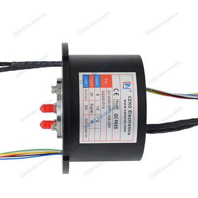 Ενσωματώστε σήμα RS422 & RF Slip Ring με Ραδιοσυχνότητα Rotary Joint για Ράδαρ