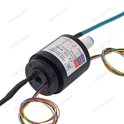 Ενσωματώστε το σήμα Power Ethernet και το πνευματικό υδραυλικό περιστρεφόμενο δαχτυλίδι γλιστρίσματος