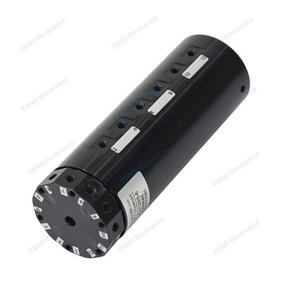 12 κανάλια πνευματική περιστρεφόμενη ένωση με δαχτυλίδι γλιστρίας αερίου 30rpm για βιομηχανικό ρομπότ