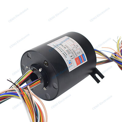 Forbidden Access Status High Definition Multimedia Slip Ring Ensuring Continuous Data Flow in Renewable Energy and Wind Turbine Systems