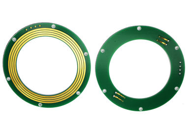 FR-4 το δαχτυλίδι ολίσθησης δίσκων PCB μέσω άντεξε τους συνδυασμούς σημάτων δύναμης για τις χρήσεις εκσκαφέων