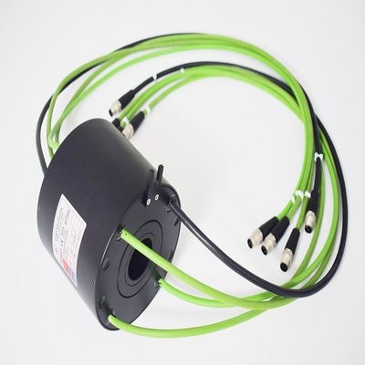 300rpm 38.1mm περιστροφική ένωση Ethernet για τα όργανα μέτρησης